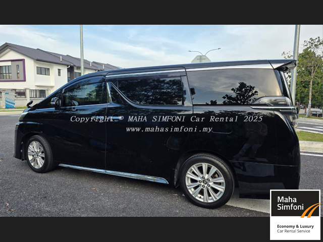 Toyota Vellfire 2.5 (A) - Black - Image 2