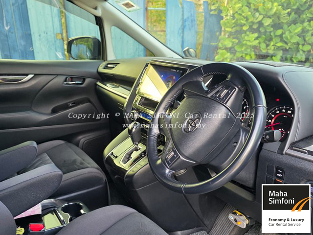 Toyota Vellfire 2.5 (A) - Black - Image 6