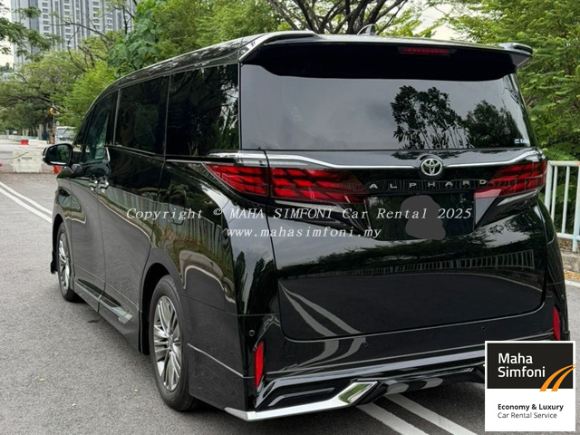 Toyota Alphard 2.5 (A) 2025 - Black - Image 3
