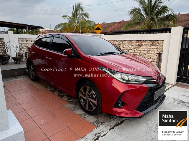 Toyota Yaris 1.5 (A) - Red - Image 2