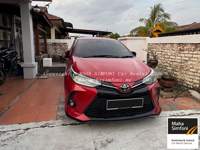 Toyota Yaris 1.5 (A) - Red - Image 3